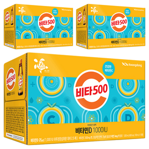 비타500 비타민D 1000 IU 10p, 100ml, 3개