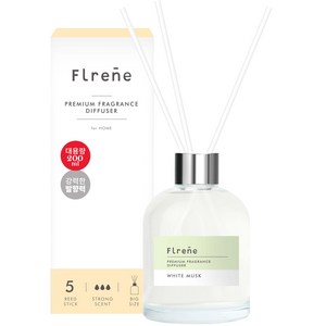플렌느 실내용 디퓨저, 화이트무스크, 200ml, 1개