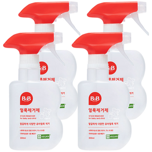 비앤비 얼룩제거제, 300ml, 4개