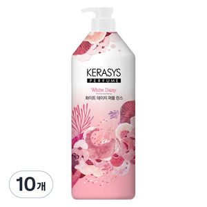 케라시스 퍼퓸 린스 화이트 데이, 1L, 10개