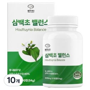 헬씨투게더 삼백초 밸런스 추출물 54g, 10개, 90정