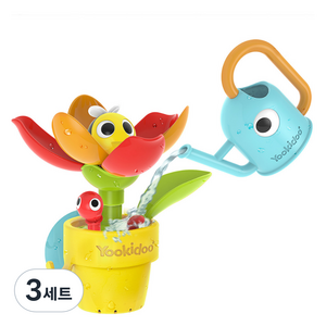 유키두 물먹는 튤립 속 벌친구 목욕놀이완구 세트, 혼합색상, 3세트