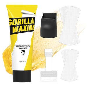 고릴라왁싱 콜드슈가링왁스 왁싱키트 모든부위용, 150g, 1개