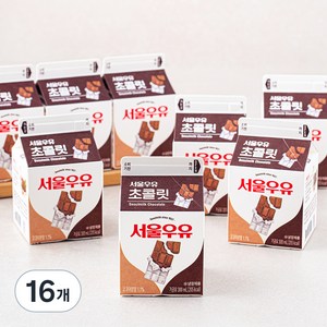 서울우유 초콜릿, 300ml, 16개