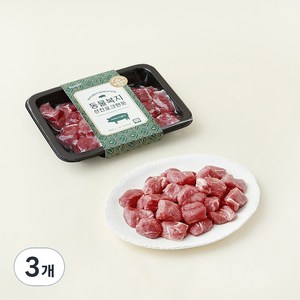선진포크한돈 동물복지 앞다리살 찌개용 (냉장), 400g, 3개