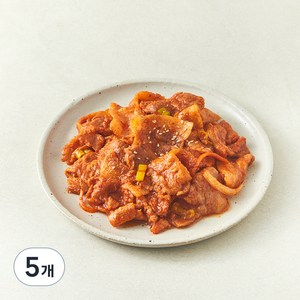 고급진 고추장 삼겹살 제육볶음, 5개, 600g