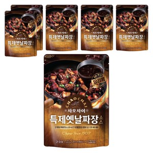 차오차이 특제옛날짜장 소스, 165g, 6개