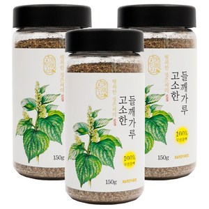 지리산처럼 행복한 정은씨의 고소한 들깨가루, 150g, 3개