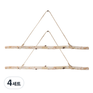 리얼 자작나무 + 마끈 세트, 4세트