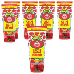 오뚜기 델리 토마토 케찹, 800g, 6개