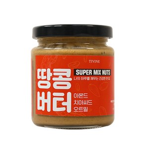 티바인 슈믹츠 땅콩버터 슈퍼믹스너츠 스프레드 페이스트, 1개, 200g