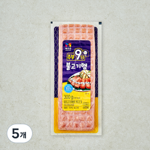 목우촌 주부9단 불고기햄, 300g, 5개