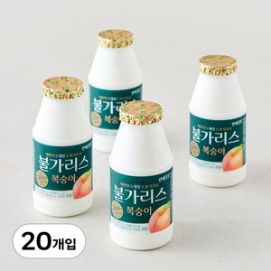 남양유업 불가리스 요구르트 복숭아, 150ml, 4개입, 5개
