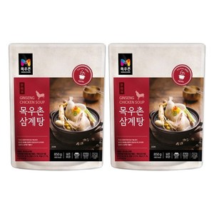 목우촌 삼계탕, 850g, 2개