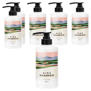 몽프라 키즈 샴푸 플러피파우더, 6개, 500ml