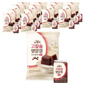 뉴케어 고칼슘 영양갱, 1.2kg, 15개
