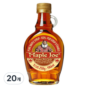 메이플조 메이플 시럽, 250g, 20개