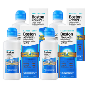보스톤 어드밴스 렌즈 보존액, 120ml, 4개