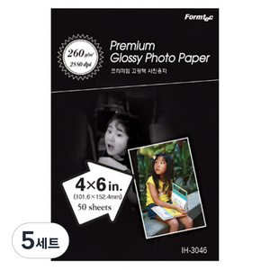 폼텍 고광택 포토용지 260g IH-3046, 4X6, 250개