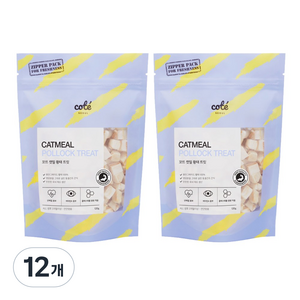 꼬뜨 캣밀 트릿 고양이 동결건조 간식, 황태, 120g, 12개