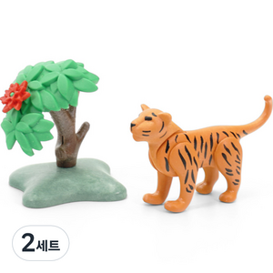 플레이모빌 어린 호랑이 피규어 71067, 2세트