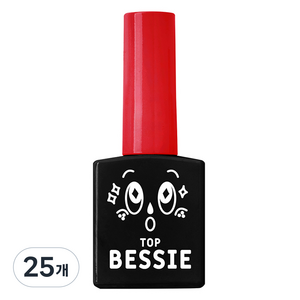 BESSIE 탑 젤, 25개, 11ml