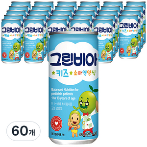 그린비아 키즈 소아영양식, 200ml, 60개