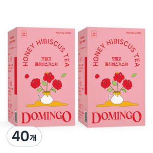도밍고 꿀히비스커스차, 1.5g, 20개입, 40개