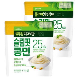 지구식단 슬림핏 콩면 4인분, 600g, 2개