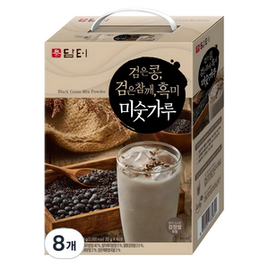 담터 검은콩 검은참깨 흑미 미숫가루, 800g, 8개