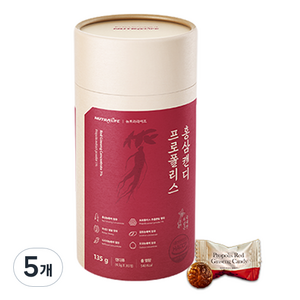 뉴트라라이프 프로폴리스 홍삼캔디, 135g, 5개