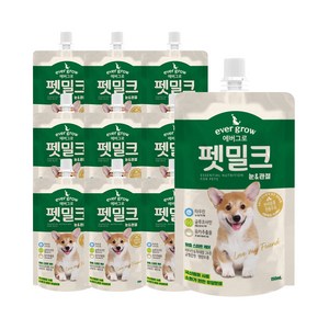 에버그로 강아지 펫밀크, 눈&관절, 150ml, 10개