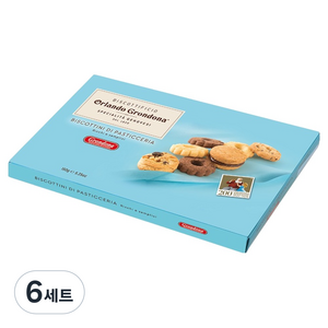 그론도나 비스꼬띠니 디 파스티체리아 쿠키세트 150g, 6세트, 5종