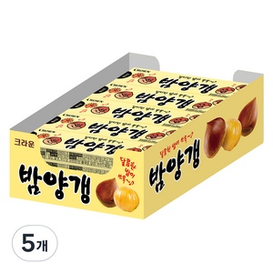 크라운 밤양갱, 1kg, 5개