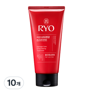 려 함빛 극손상 & 영양 트리트먼트 탈모증상완화 플로럴 파우더리향, 300ml, 10개