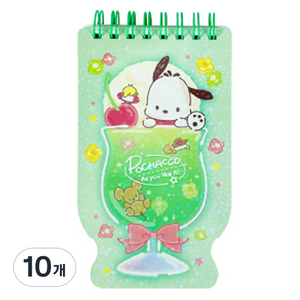 PINKMANGO 산리오캐릭터즈 소다컵 핸디수첩, 랜덤발송, 10개