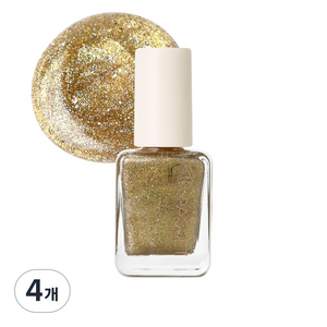 파셋 셀럽 네일컬러 폴리쉬, 48디바골드, 7ml, 4개