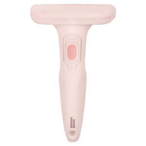 옥희독희 반려동물 죽은털 제거 뽀송 브러쉬 9.5 x 15.6 cm, 베이비핑크, 1개