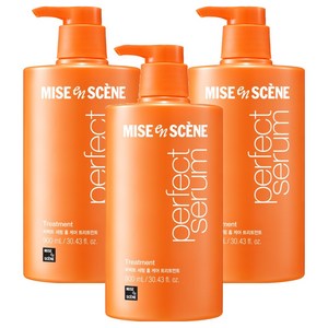 미쟝센 퍼펙트 세럼 홈 케어 트리트먼트, 900ml, 3개