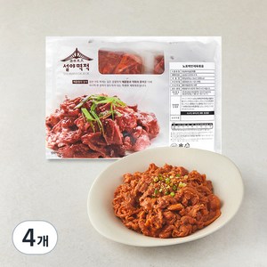 설야멱적 노포백반 제육볶음, 800g, 4개