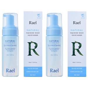 라엘 천연 여성청결제, 150ml, 2개