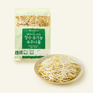 김구원선생 유기농 인증 장수 숙주나물, 500g, 1개