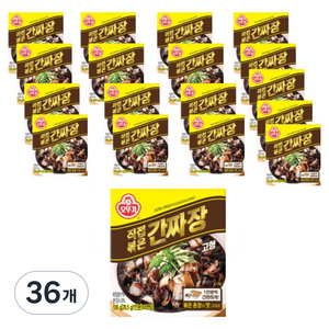 오뚜기 직접볶은간짜장 고형, 106g, 36개