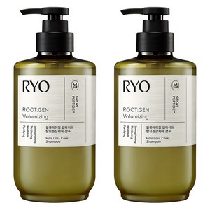 려 루트젠 볼류마이징 탈모증상전문케어 샴푸, 515ml, 2개