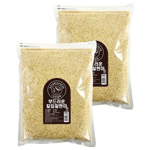 싱싱잡곡 부드러운 칼집 찰현미, 800g, 2개