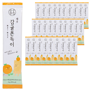 순수한집 제주 감귤 쫀득이, 25g, 30개