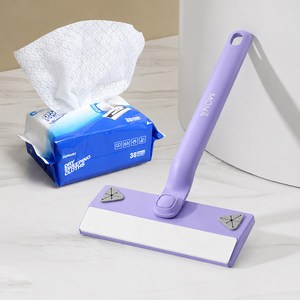 모나코올리브 콕콕 핸들러 청소기 + 엠보싱 정전기 청소포 30p 세트, 1세트