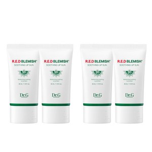 닥터지 레드 블레미쉬 수딩 업 선크림 SPF50+ PA++++, 35ml, 4개