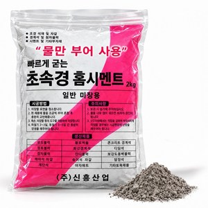 위드블럭 빨리 굳는 초속경 홈 시멘트 2kg, 1개
