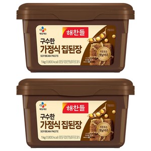 해찬들 구수한 가정식 집된장, 1kg, 2개